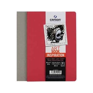 ARTBOOK INSPIRATION ROUGE/GRIS