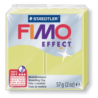 FIMO EFFECT TRANSLUCIDE NACREJAUNE CITRINE 106