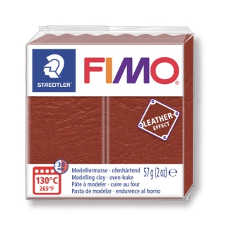 FIMO EFFECT CUIR ROUILLE 749