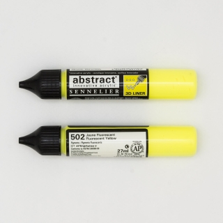 LINER ABSTRACT 502 JAUNE FLUO