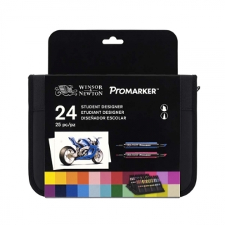 W&N PROMARKER POCHETTE ASSORTIMENT ETUDIANT DE 24
