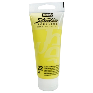 ACRY STUDIO 100ML 22 JAUNE CADMIUM CITRON IMI