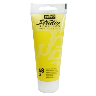 ACRY STUDIO 100ML 48 JAUNE PRIMAIRE OPAQUE